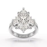 6.66 CT Marquise Cut Lab Diamond Wedding Ring - Jama Jewels